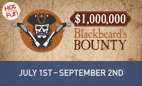 $1,000,000 Blackbeard's Bounty